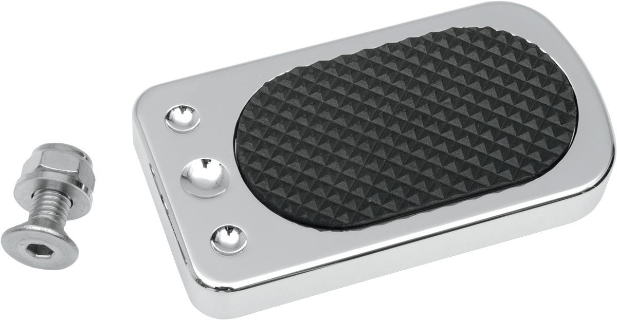 Drag Specialties Brake Pedal Cover Chrome - Part #16100133 - Hogparts UK