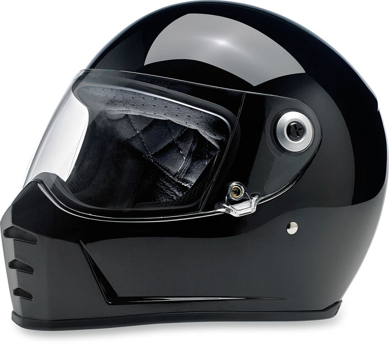 Biltwell Lane Splitter Helmet #LSBLKGLECEXXL