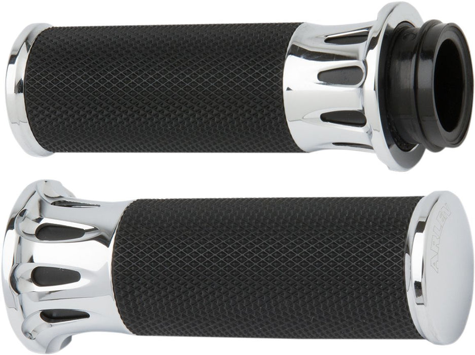 Arlen Ness Fusion Deep Cut Grips #07-316