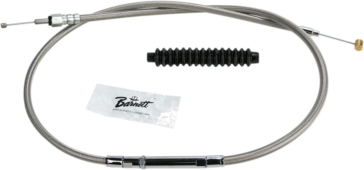 Barnett High-Efficiency Stainless Steel Clutch Cable for Harley-Davidson #102-31-10002
