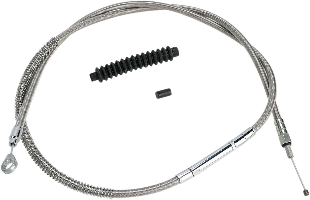Barnett High-Efficiency Stainless Steel Clutch Cable for Harley-Davidson #102-30-10005-06