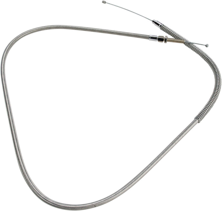 Barnett High-Efficiency Stainless Steel Clutch Cable for Harley-Davidson #102-30-10008HE