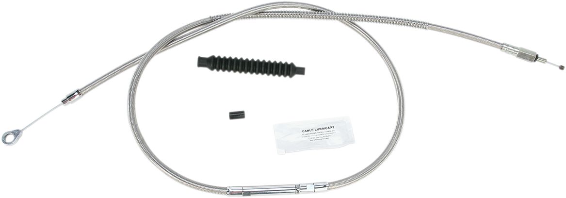 Barnett High-Efficiency Stainless Steel Clutch Cable for Harley-Davidson #102-30-10032-06