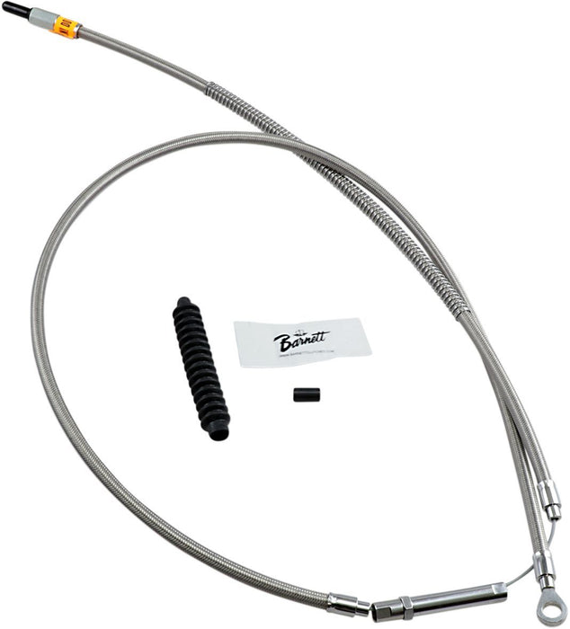 Barnett High-Efficiency Stainless Steel Clutch Cable for Harley-Davidson #102-30-10035-06