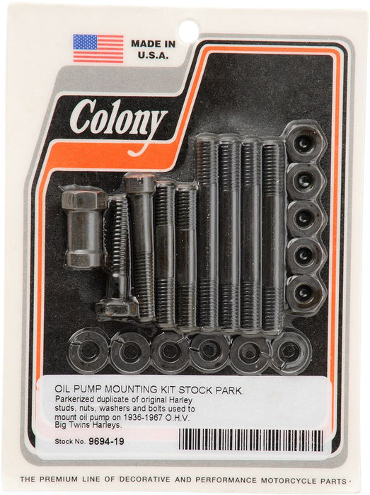 Colony Oil Pump Mounting Hardware #9694-19