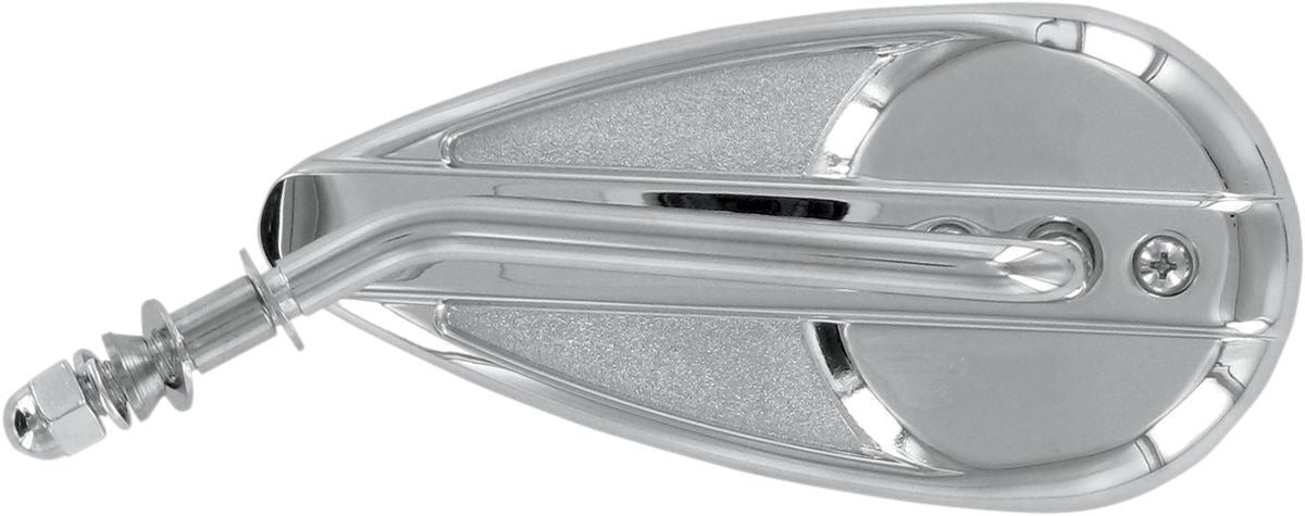 Drag Specialties Teardrop Mirror Left Chrome - Part #DS300017 - Hogparts UK