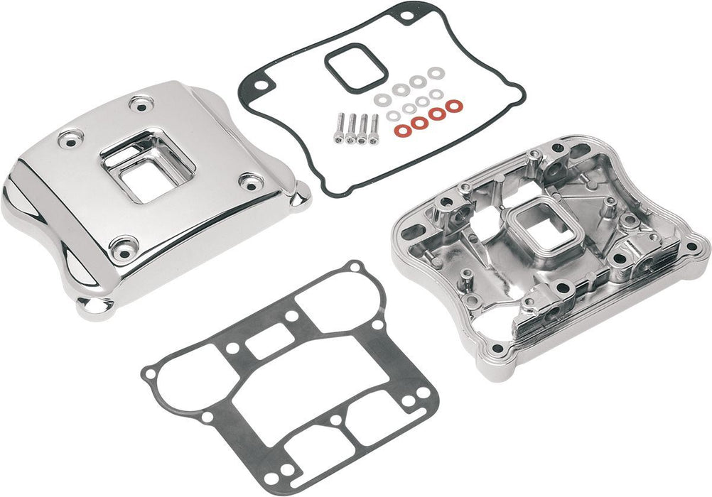 Drag Specialties Chrome Rocker Cover Kits - Part #09400440 - Hogparts UK
