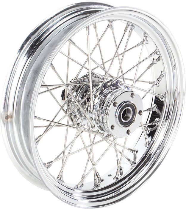 Drag Specialties Rear Wheel 16X3.5 40-Spoke Chrome - Part #02040358 - Hogparts UK