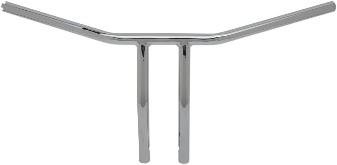 Drag Specialties Handlebar 10" T-Bar Drilled Chrome TBW - Part #06014230 - Hogparts UK