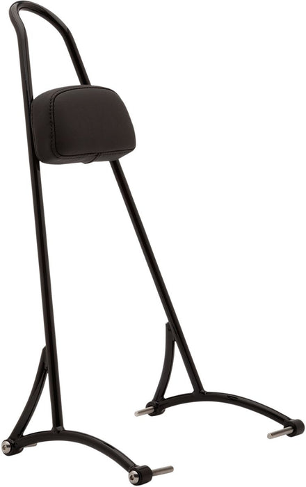 BURLY BRAND SISSY BAR TALL BLACK POWDER-COATED - 15010450 - Hogparts UK