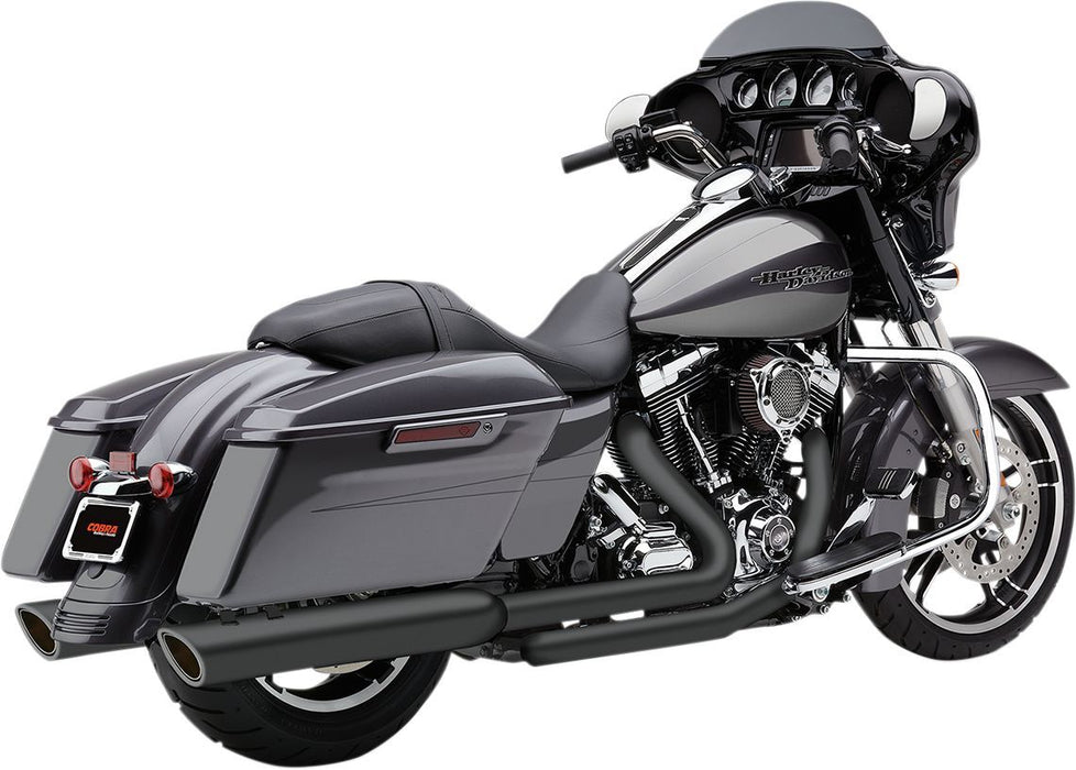 Cobra 909 Twins Slip-On Mufflers #6106RB