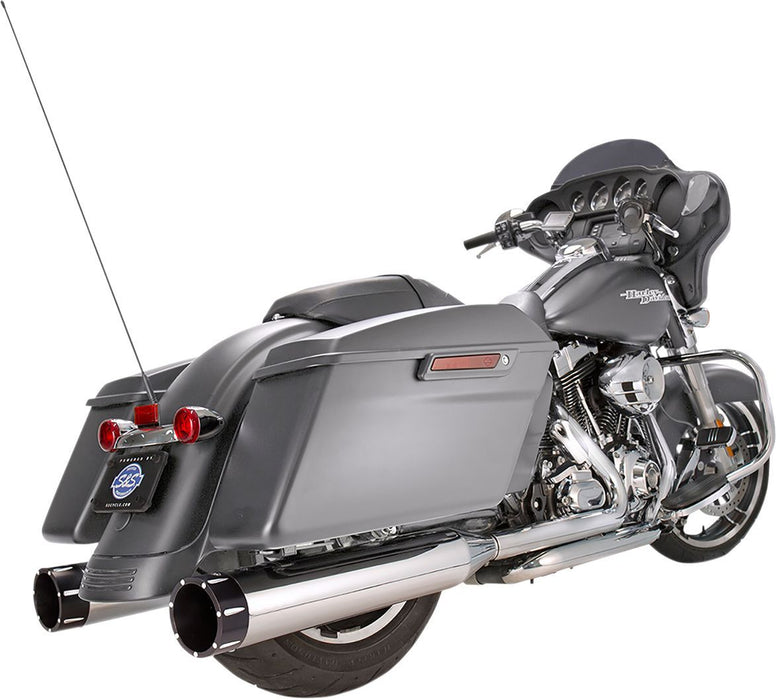 S&S Mk45 EC Slip-On Mufflers #550-0863