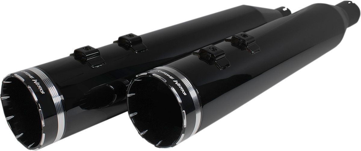 Khrome Werks HP-Plus 4.5" HP-PLUS Slip-On Mufflers #202640 - Hogparts UK