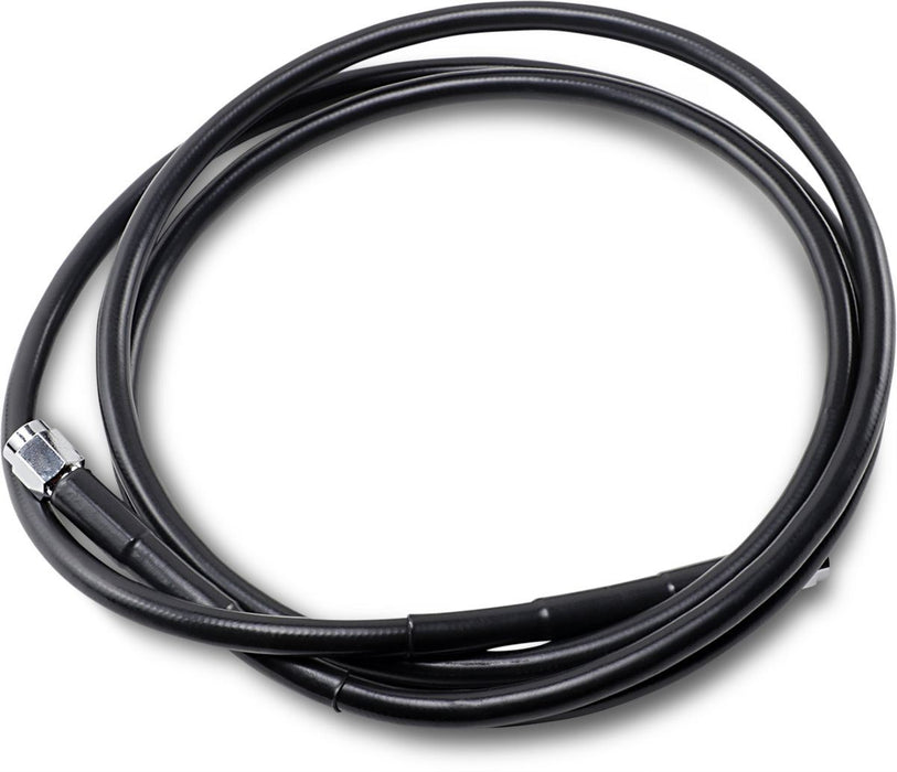 Drag Specialties Universal Brake Line Black Vinyl Coated Stainless Steel Dot An-3 70" - Part #17412741 - Hogparts UK