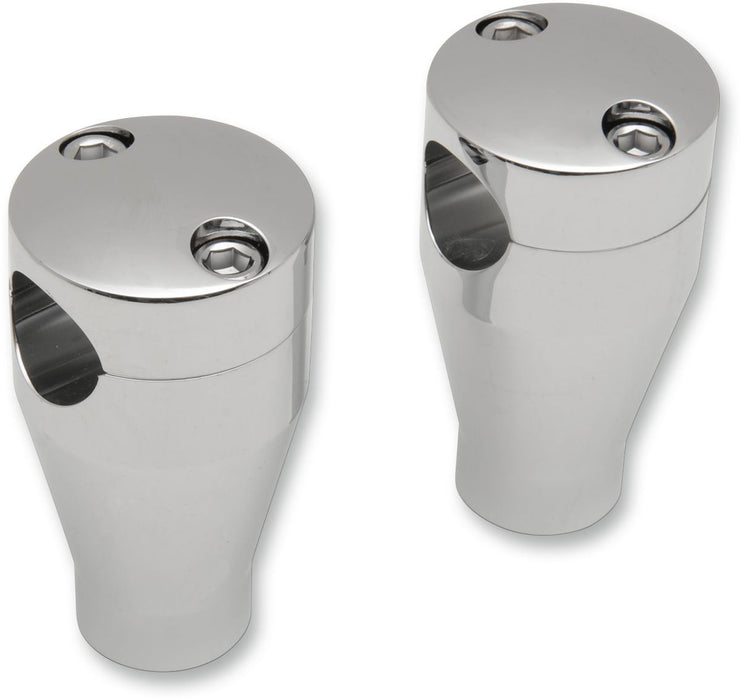 Drag Specialties Riser Socket-Top 3" Chrome - Part #DS290220 - Hogparts UK