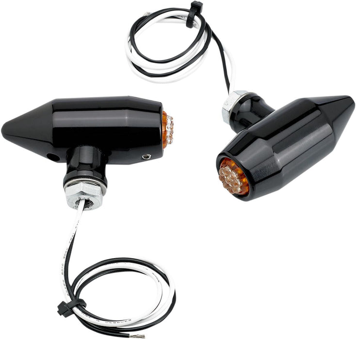 Joker Machine Vega LED Center Mount Turn Signals/Marker Lights #05-56-AB