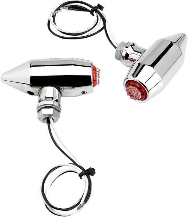Joker Machine Vega LED Center Mount Turn Signals/Marker Lights #05-56-RC