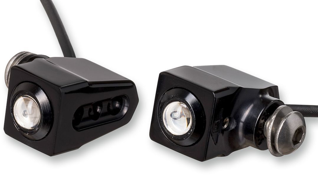 Joker Machine Single Rat Eye LED Turn Signals #05-206-AB