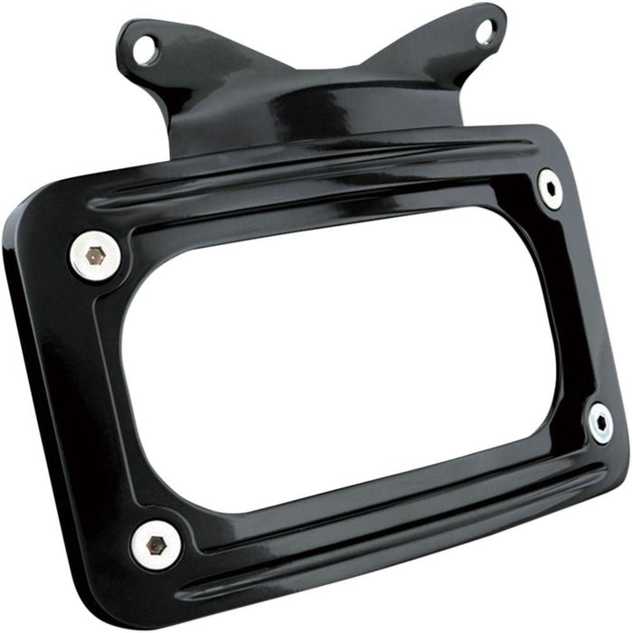 Kuryakyn Curved License Plate Mount with Frame #3147