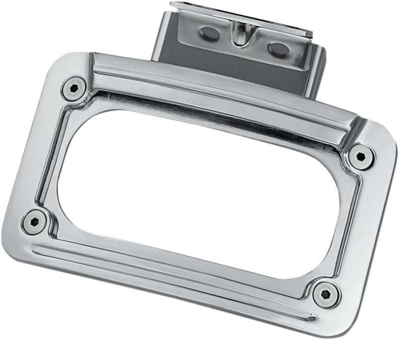 Kuryakyn LED Curved License Plate Frame with Mount #5699