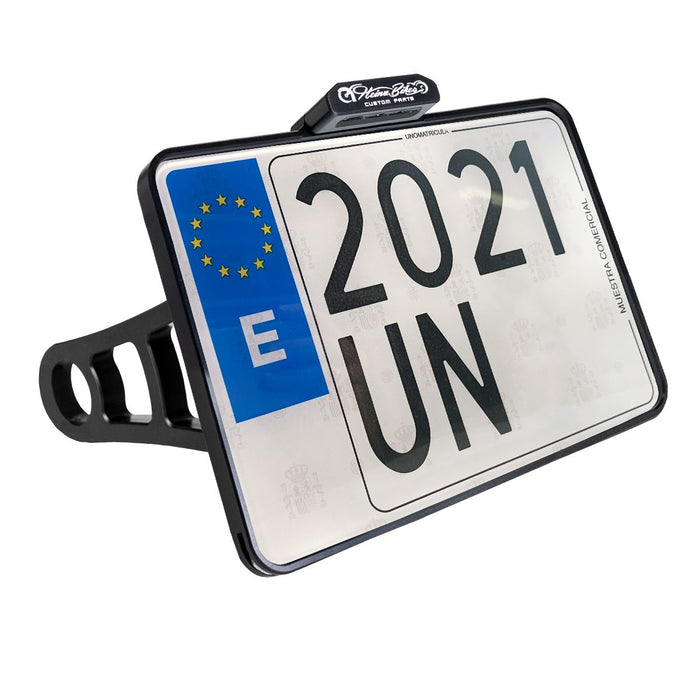 Heinz Bikes License Plate Side Mounts #HBSKZ-XL-E