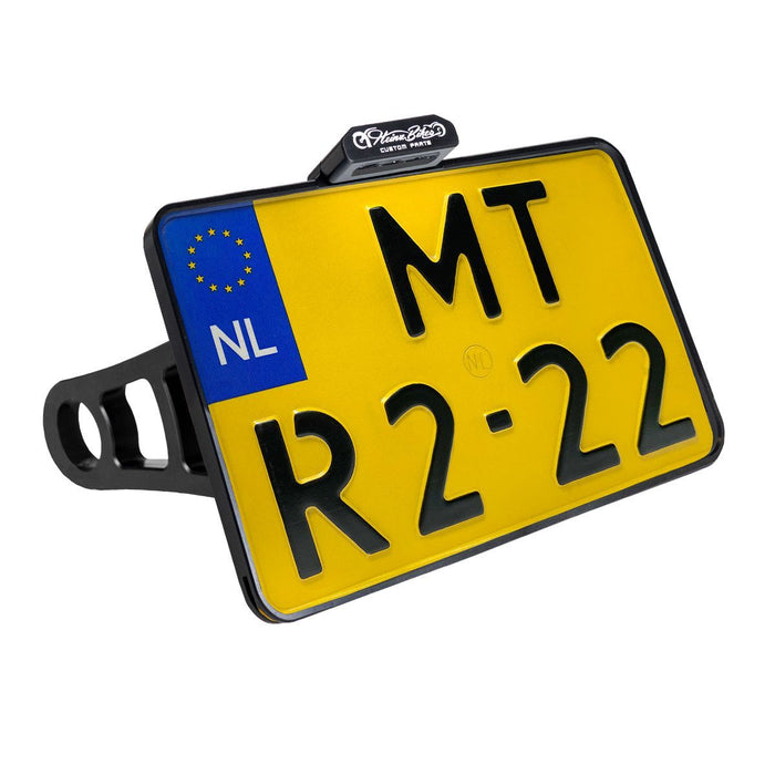 Heinz Bikes License Plate Side Mounts #HBSKZ-XL-NL