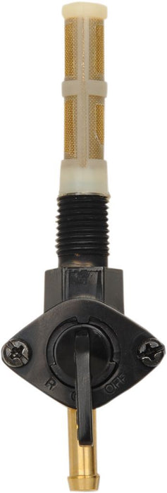 Drag Specialties Petcock 1/4 NPT Down Black - Part #07050304 - Hogparts UK