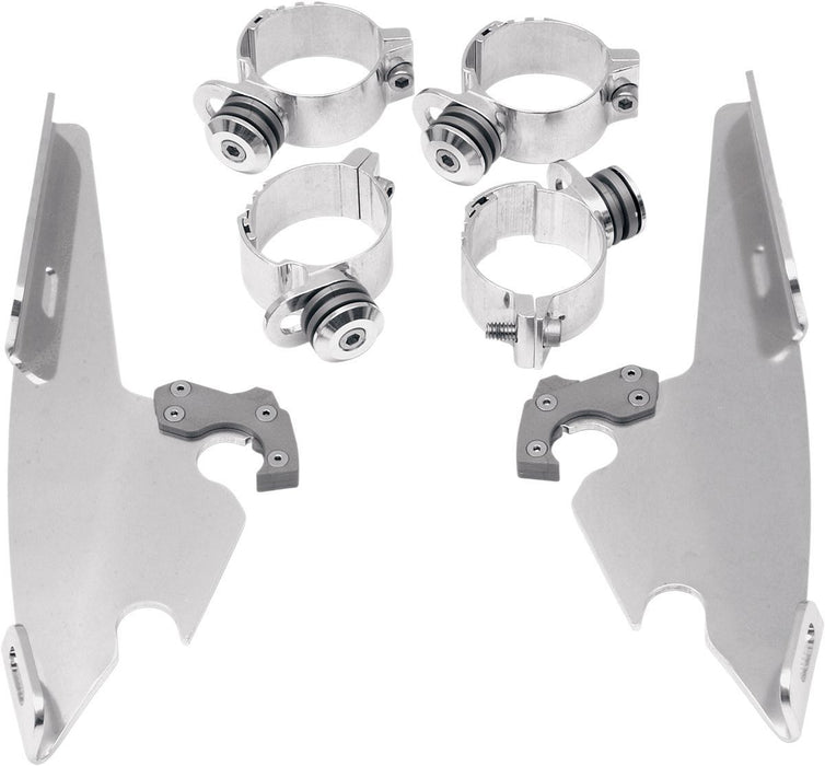 Memphis Shades Fats/Slim Windshield Trigger-Lock Complete Mount Kit #MEM8976