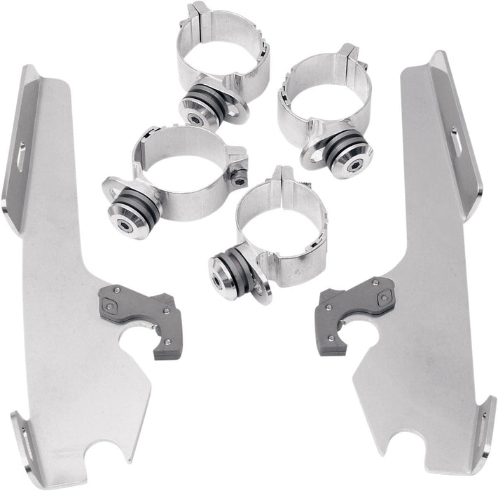 Memphis Shades Fats/Slim Windshield Trigger-Lock Complete Mount Kit #MEM8977