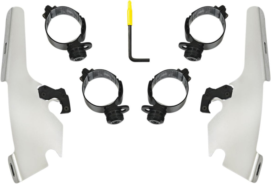 Memphis Shades Fats/Slim Windshield Trigger-Lock Complete Mount Kit #MEK2046
