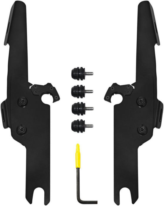 Memphis Shades Fats/Slim Windshield Trigger-Lock Complete Mount Kit #MEB2041
