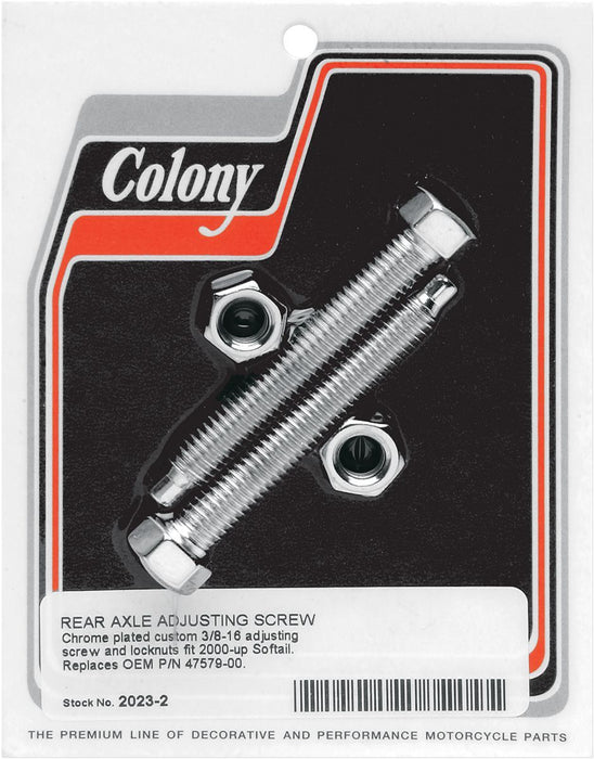 Colony Rear Axle Adjuster Bolt #2023-2