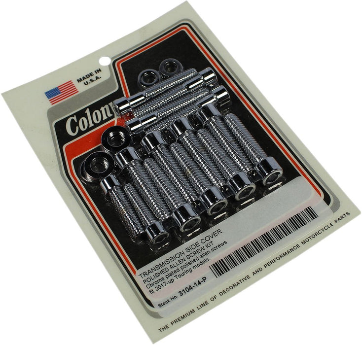 Colony Transmission Side Cover Screw Kit #3104-14-P