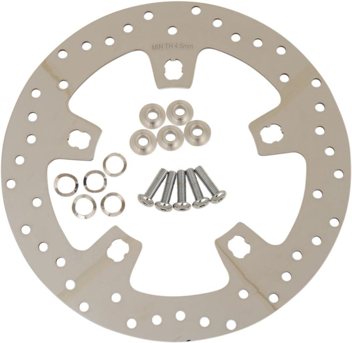 Drag Specialties Brake Rotor 11.5" Polished - Part #17103409 - Hogparts UK