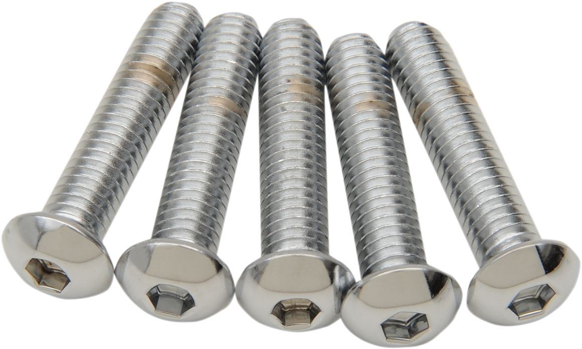 Drag Specialties Button-Head Bolt 5/16-18X2 Chrome - Part #DS192326 - Hogparts UK