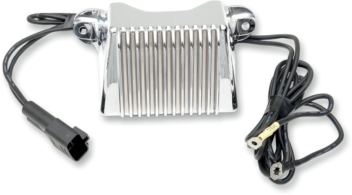 Drag Specialties Solid-State Regulator Chrome - Part #21120784 - Hogparts UK