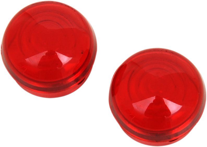 Drag Specialties Replacement Red Lens For Marker Light Ds282040/Ds282041 - Part #DS282042 - Hogparts UK