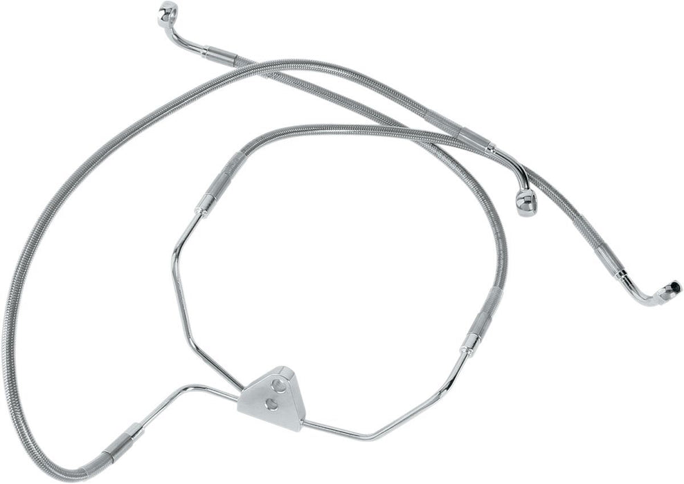 Drag Specialties Front Brake Line Stainless Steel - Part #17410868 - Hogparts UK