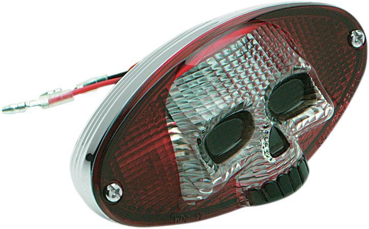 Drag Specialties Taillight Cat Eye Skull - Part #09021242 - Hogparts UK