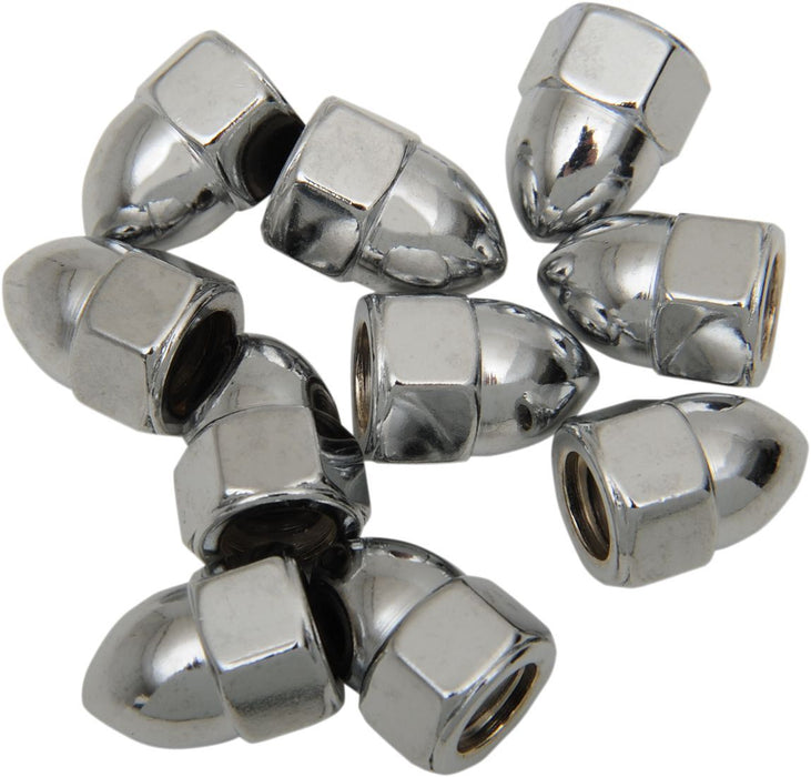 Drag Specialties Acorn Nut 5/16-24 Chrome - Part #DS190856 - Hogparts UK