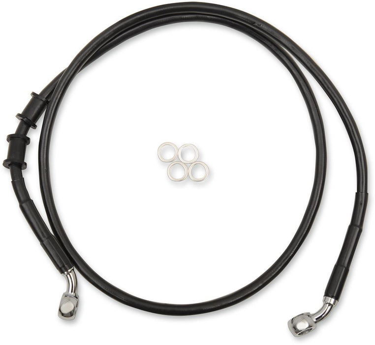 Drag Specialties Frt Brake Line Xl Bk - Part #17415371 - Hogparts UK