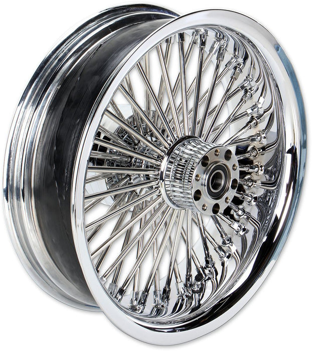 Drag Specialties Rear Wheel 50 Spoke Radial 18"X5.5" Chrome - Part #02040431 - Hogparts UK