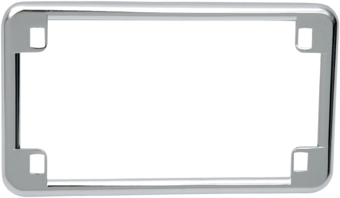 Drag Specialties License Plate Frame Chrome 4"X7" - Part #DS270220 - Hogparts UK