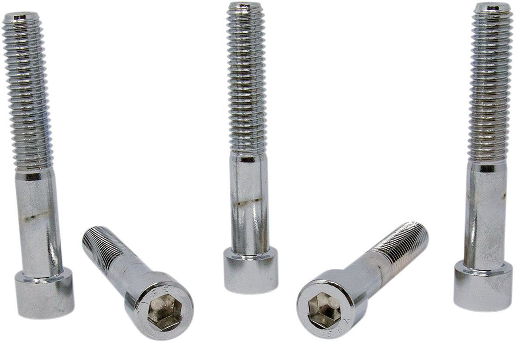 Drag Specialties Socket-Head Bolt 1/2-13X3.25 Smooth Chrome - Part #DS192319 - Hogparts UK
