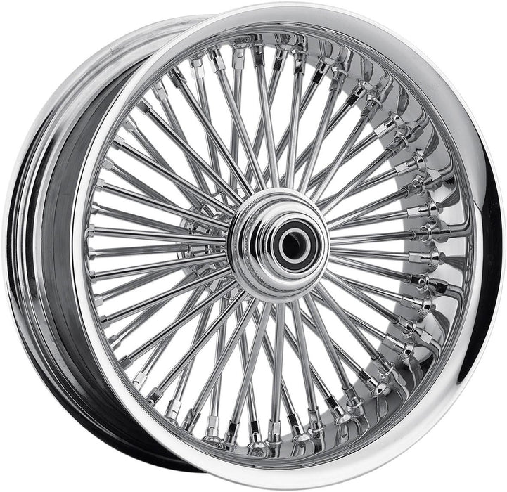 Drag Specialties Rear Wheel 50 Spoke Radial 18"X5.5" Chrome - Part #02040432 - Hogparts UK