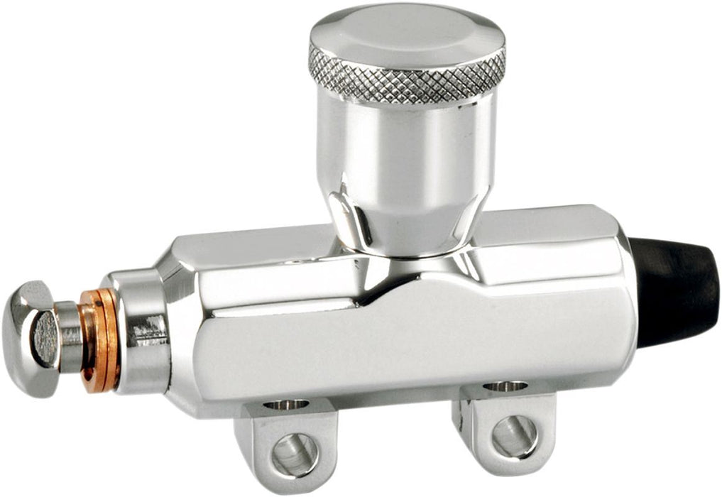 Drag Specialties Master Cylinder Rear Solo Custom Mini Chrome - Part #17310609 - Hogparts UK