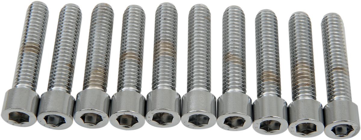 Drag Specialties Socket-Head Bolt 5/16-18X1.5 Smooth Chrome - Part #DS190548S - Hogparts UK