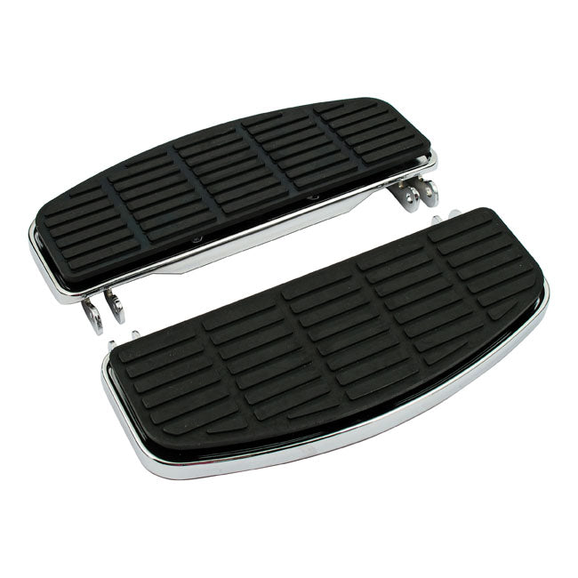 Motorcycle Storehouse 06-Up Style Softail, Touring Floorboards for 86-17FL Softail; 12-16Dyna FLD Switchback; 83-20 Flt/Touring, Trikes