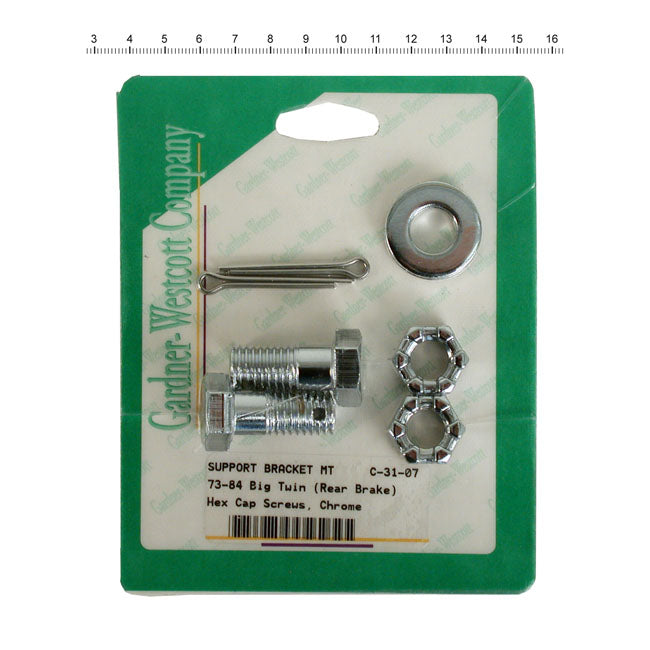 Gw, Caliper Anchor Arm Mount Bolt Kit for 73-L80 FL, FX
