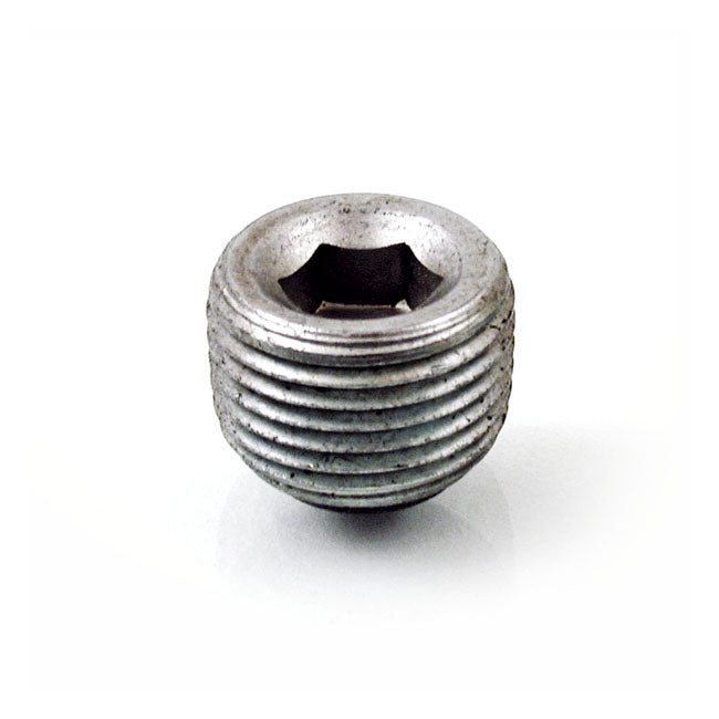S&S Crankcase Drainplug 3/8-18 NPT for S&S Crankcase Manuf. Before Jan 5-2000; 99-17Dyna; 99-16Flt/Touring (Oil Pan Front Side)